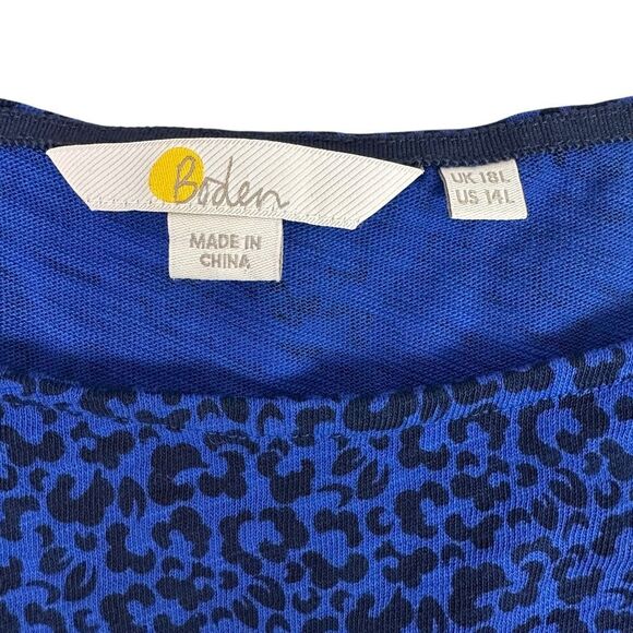 Boden 14L Florrie Jersey Dress Animal Print - Picture 5 of 10